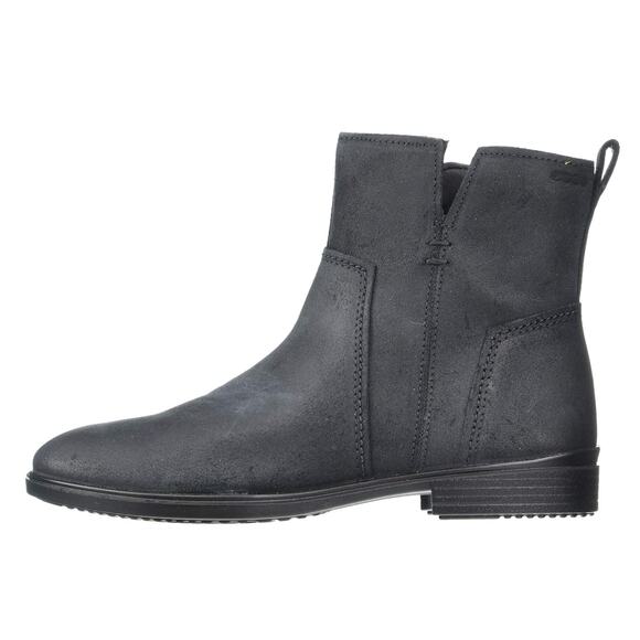 ECCO Touch 15 Suede Ankle Chelsea Boots | Womens 39 (8/8.5 US), Black NEW - Picture 1 of 6